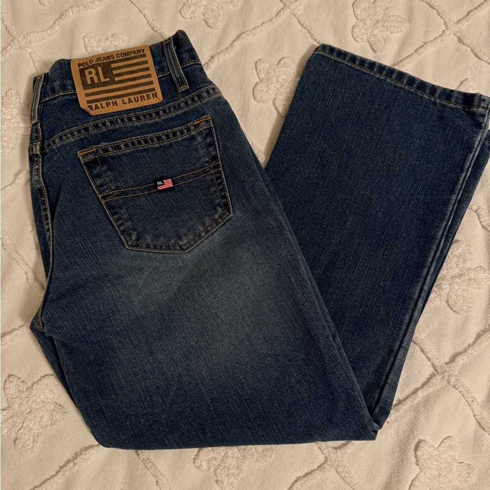 Polo Jeans Company Ralph Lauren Hipster Capri Jeans Women’s 5/6 Dark Wash